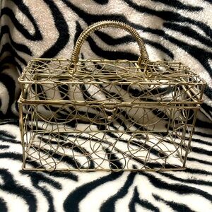 Vintage Whimsical Wire Storage Gift Chest